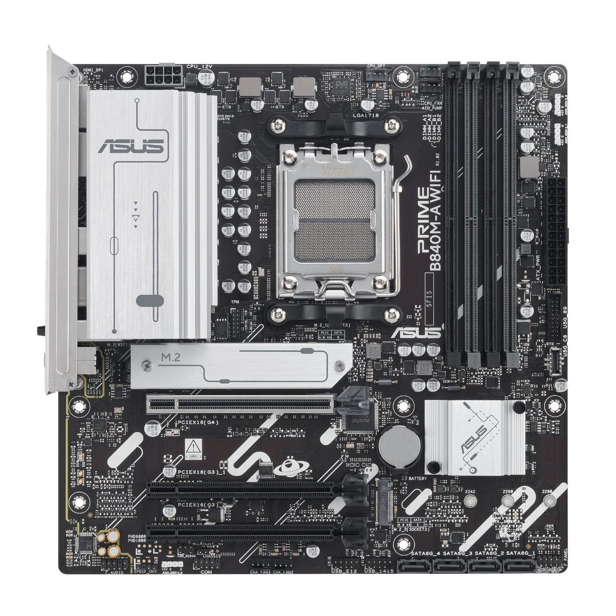 Asus PRIME B840M-A WIFI M-ATX Gaming Motherboard