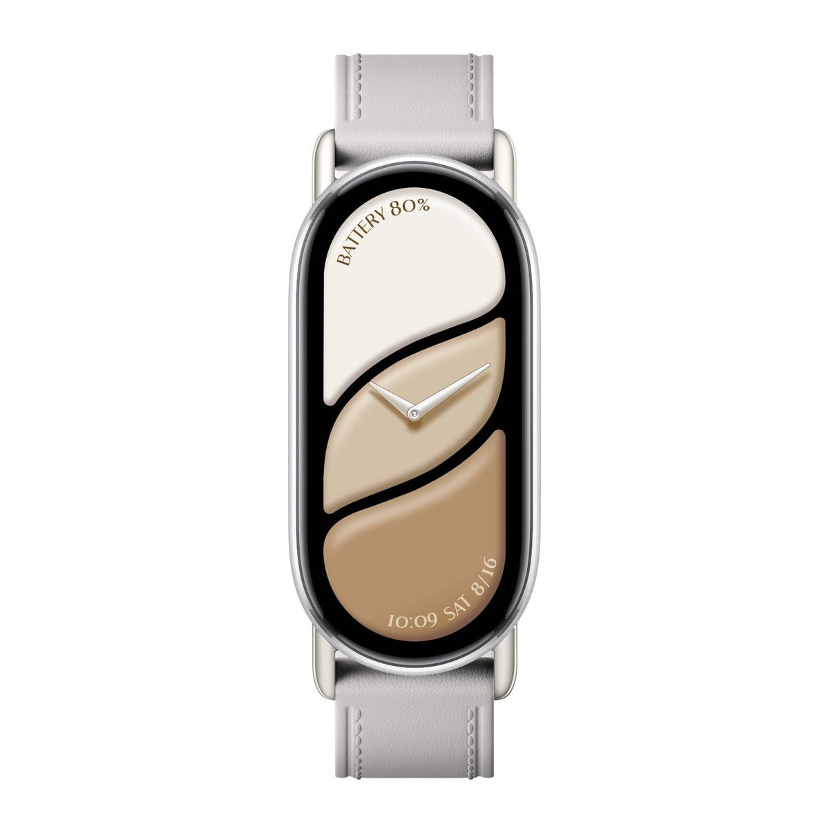 Xiaomi Smart Band 10 Leather Strap – Grey