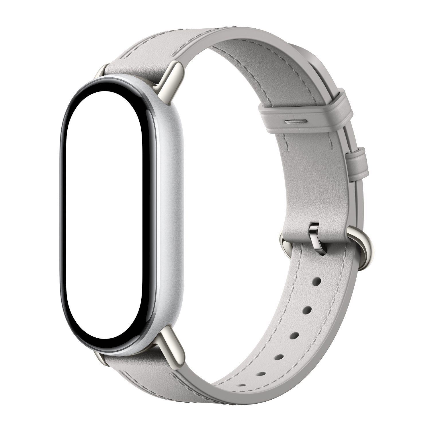 Xiaomi Smart Band 10 Leather Strap – Grey