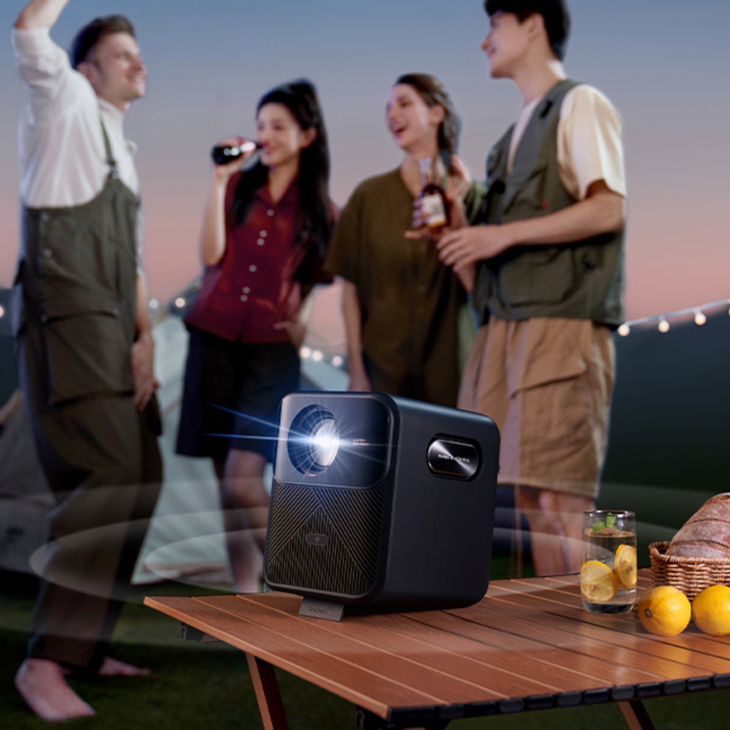 WANBO MOZART 1 PRO 1080P  Android 11 Smart Home Theatre Projector