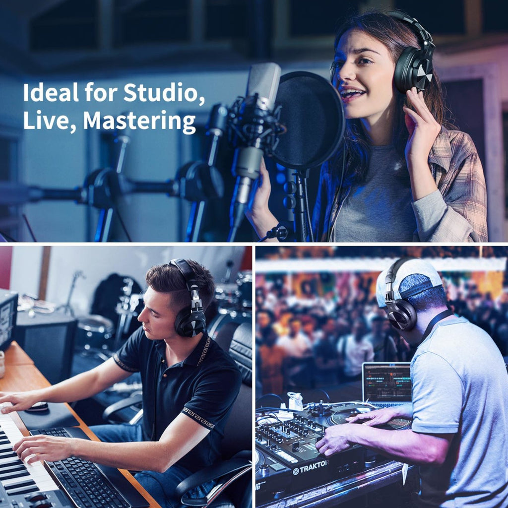 Oneodio Pro A71 Wired Headphones – Black