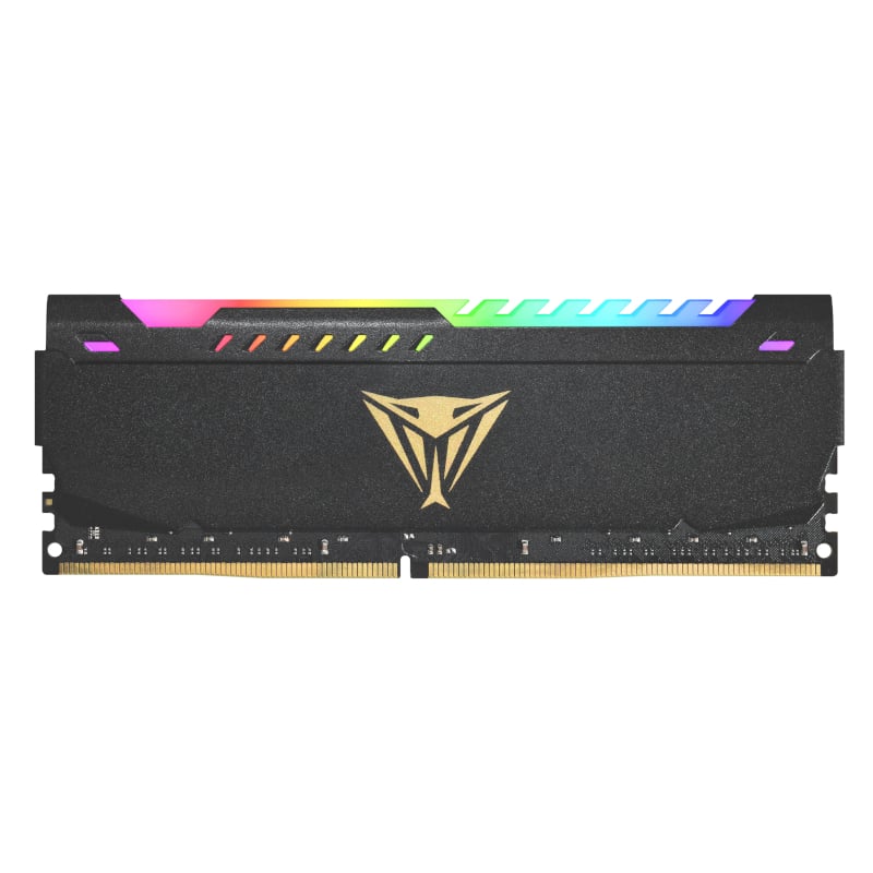Patriot Vipersteel 16GB 3600MHz DDR4 Desktop Gaming Memory with RGB illumination