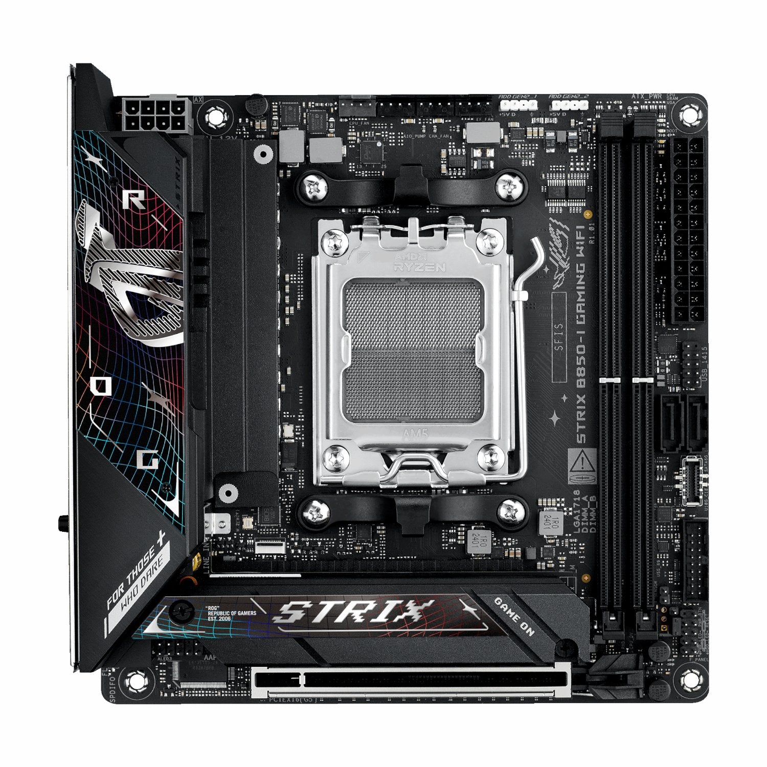 Asus ROG Strix B850-I Gaming WiFi AM5 Mini-ITX Gaming Motherboard