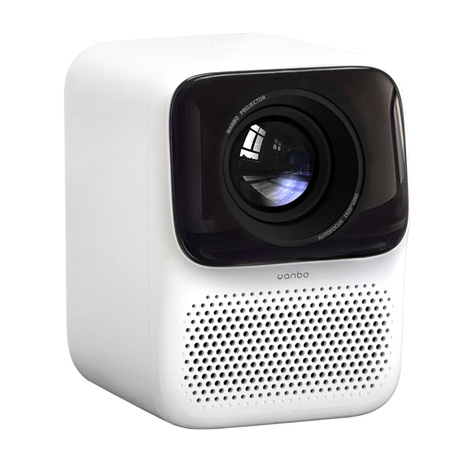 WANBO T2 MAX 1080P 450ANSI Android 9.0 Smart Projector – White