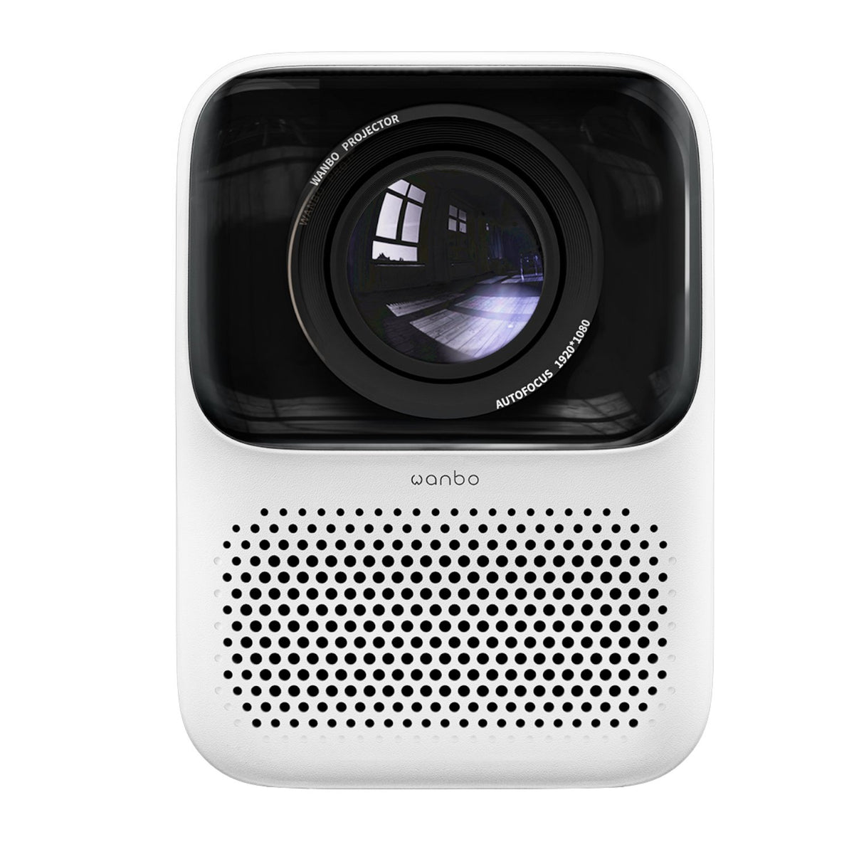 WANBO T2 MAX 1080P 450ANSI Android 9.0 Smart Projector – White